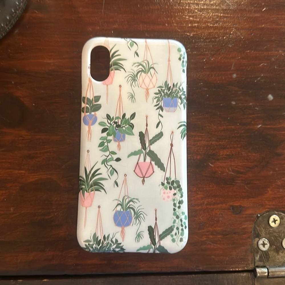 iphone xs casely case with hanging plants